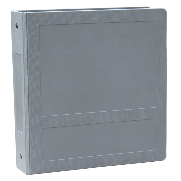 Omnimed 2 Inch Side Open 3 Ring Binder In Gray, PK5 205007-3GR5 - main